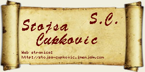 Stojša Čupković vizit kartica